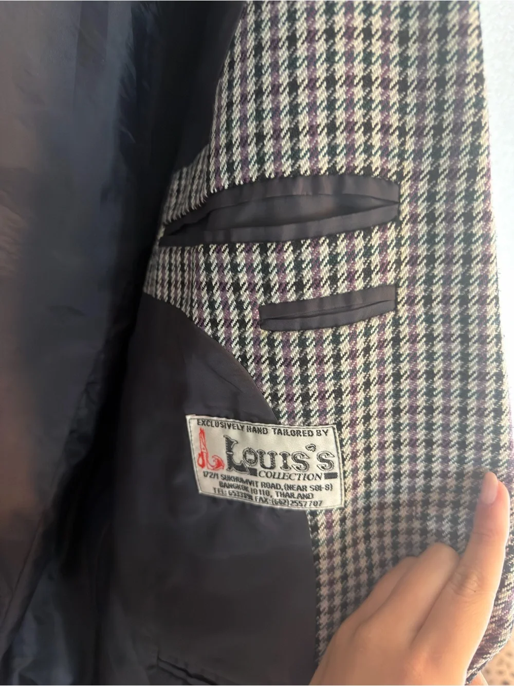 louis’s collection tailored men